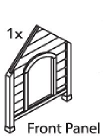 Replacement Front Panel for Premium + A-Frame (01707)